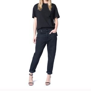 Denim X Alexander Wang 003 Boy Fit Black Jeans